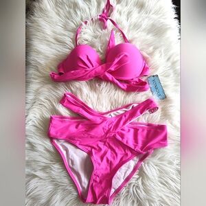 Women's Two Piece Push Up Bikini Set